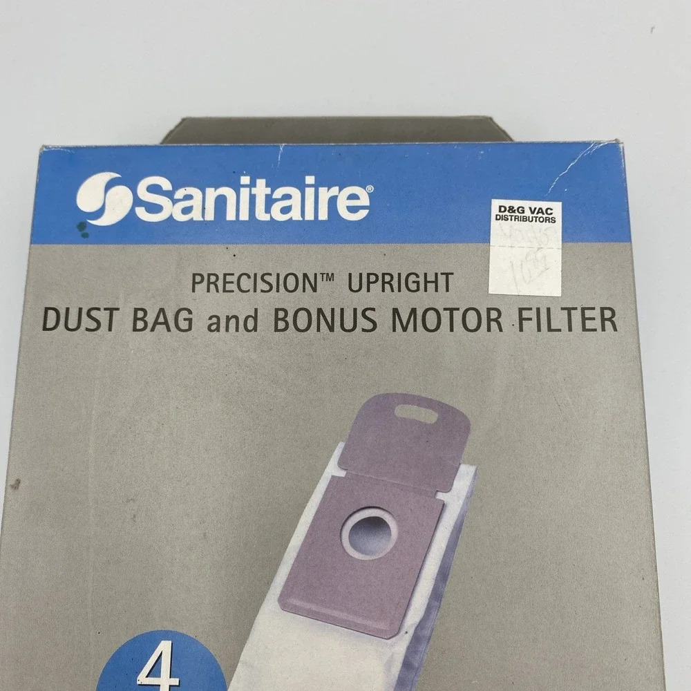 Sanitaire‎ Precision Upright 4 Vacuum Bags Plus Bonus Motor Filter SP205 SP5030